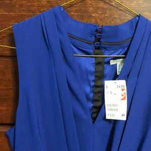 H&M Blue Dress Size 6 NWT